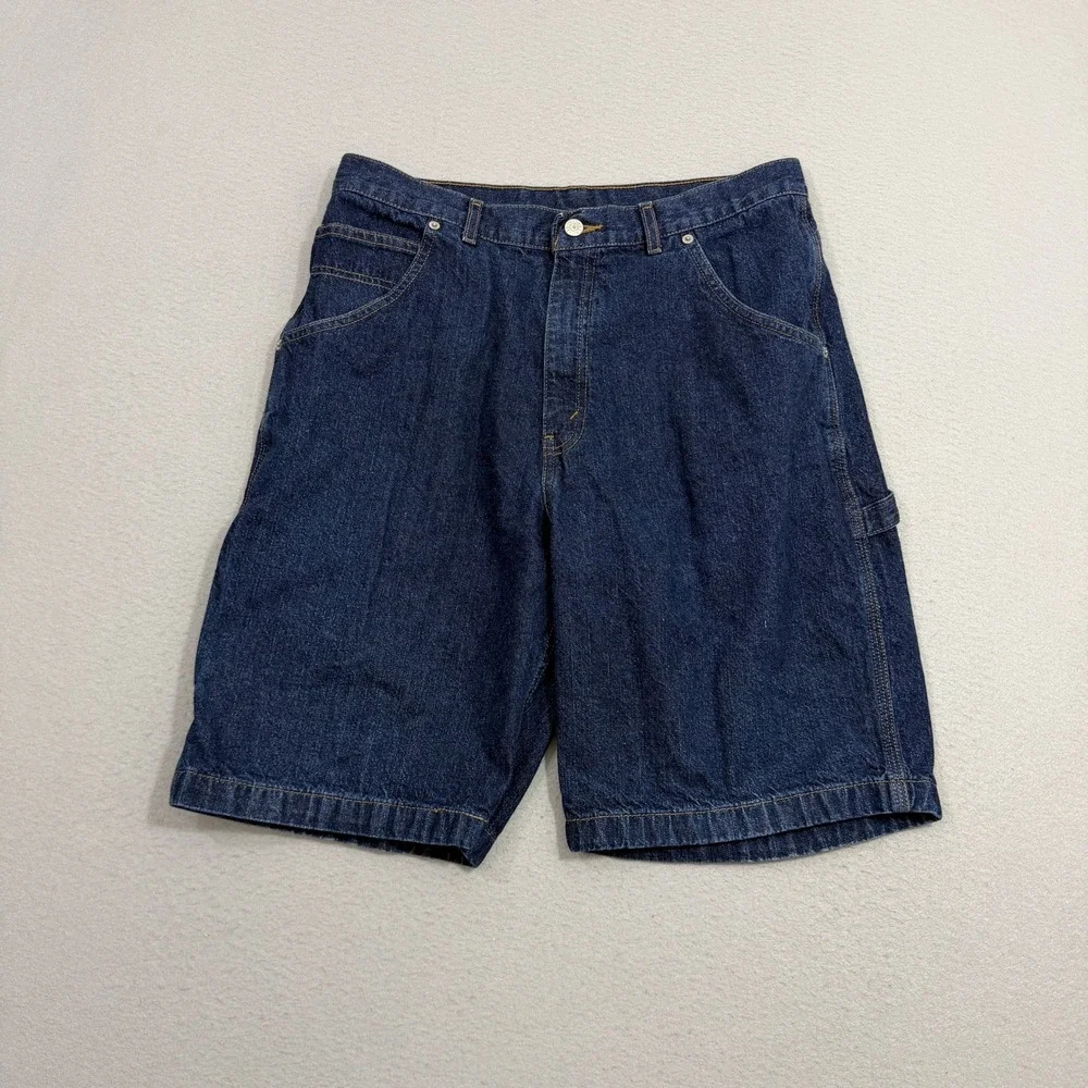 Vintage Faded Glory Jean Shorts 32 Blue 10